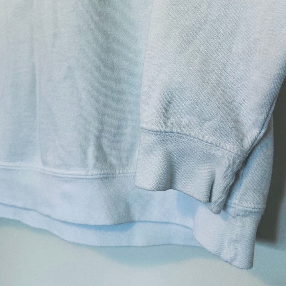 Seaside Comfort Colors White Crewneck Youth Sweatshirt in XL - Picture 5 of 8